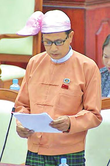 U Myint Thein explained that owing to the weak tax administration and law enforcement, numerous and serious cases of tax evasion and illegal trade transactions were taking place.