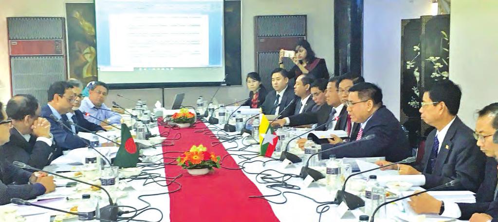 10 NATIONAL Myanmar Delegation attends the Second Joint Working Group Meeting on the Repatriation of Verified Displaced Persons from Bangladesh A Myanmar delegation led by U Myint Thu, Permanent