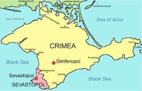 Had to deal with Russian claims toward Sevastopol, Black Sea Fleet, Crimea.