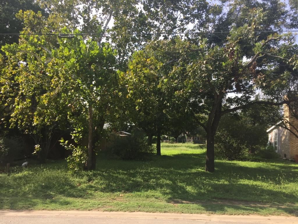 Site Planning: The house would be set back 52.5 feet from the N. Austin Street right-of-way. A sidewalk would be constructed to connect pedestrians to the front porch.