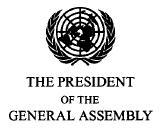 15 June 2012 Excellency, In reference to my letter dated 18 May 2012 informing you of the General Assembly thematic debate on Drugs and Crime as a Threat to Development, to be held on 26 June 2012,