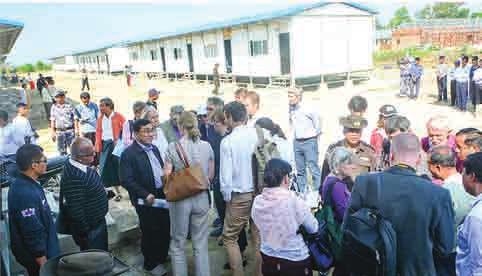 Additionally, Magway and Taninthari regional governments, Chin State government and the Tatmadaw also supported construction of 4 schools and 2 hostels for school teachers, 4 monasteries and roads