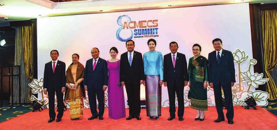 PHOTO: MNA (NEWS ON PAGE-1) President U Win Myint delivers speech at ACMECS CEO Forum FROM PAGE-1 The Government of Myanmar has recognized, in the context of the market-oriented economic system, the