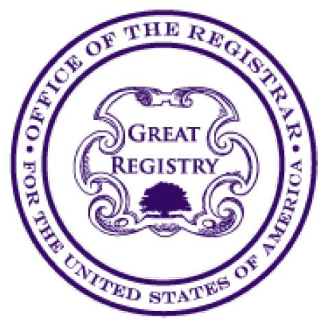 The Government of The United States of America, Office of the registrar Rural Free Delivery Route 1, The United States of America, Global Postal