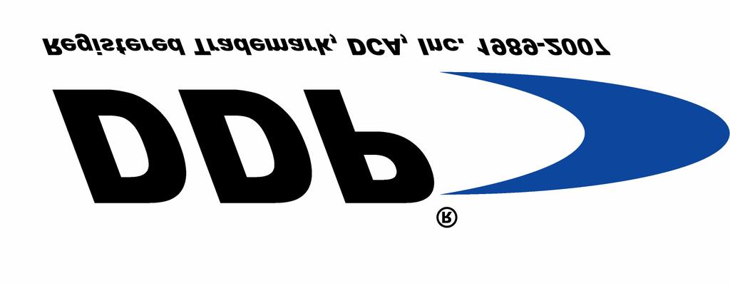 Exhibit B to License Agreement Example DCA DDP Logo This logo may be obtained in various formats by contacting: DCA, Inc.