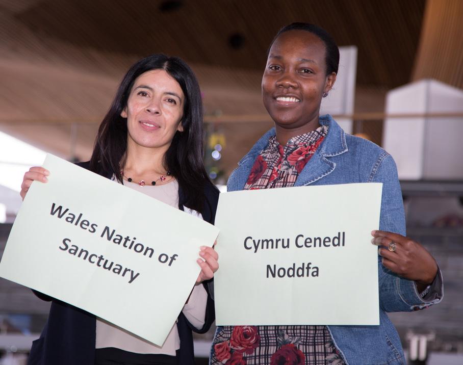 WELSH REFUGEE COALITION MANIFESTO THE WELSH REFUGEE COALITION We are a coalition of organisations working in Wales with asylum seekers and refugees at all stages of their journey, and with the