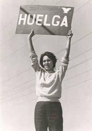 Timeline of Events 1965- On September 8, Filipino farm workers from the Agricultural Workers Organizing Committee strike the Di Giorgio Corporation, a large grape grower in the San Joaquin Valley
