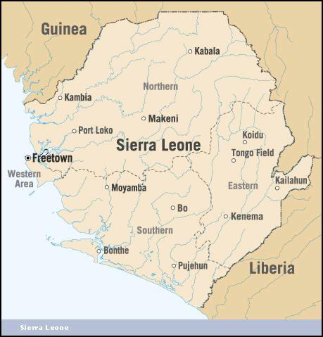 3. Case studies 3.1. Sierra Leone Rebels, mining interests, coups d état and mercenaries are terms that best capture Sierra Leone s collapse into turmoil and conflict in the 1990s.