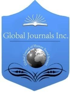 Global Journal of HUMANSOCIAL SCIENCE: C Sociology & Culture Volume 14 Issue 3 Version 1.0 Year 2014 Type: Double Blind Peer Reviewed International Research Journal Publisher: Global Journals Inc.