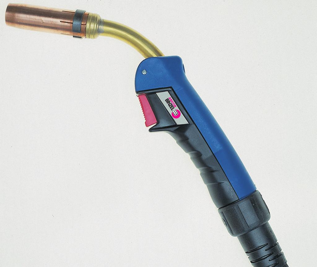 All BINZEL torches are constructed to the highest standards and offer the greatest working comfort.