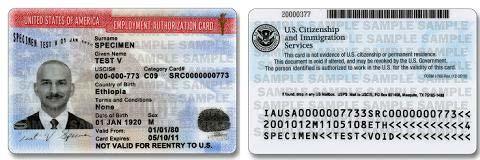 List A Identification and Work Authorization Must Re-verify Prior to Expiration Date