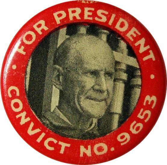 Eugene Debs A socialist, Debs was jailed for 10 years for