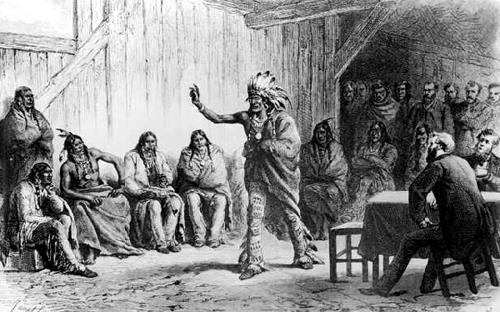 Treaty of Fort Laramie, 1868 Restricted the Federal Government from taking more land from the
