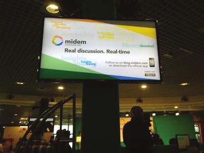 INTEGRATED INTO EVERYTHING ONCE AGAIN MIDEM once again
