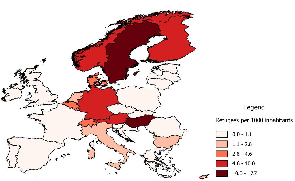 Refugee crisis Figure: Number of asylum