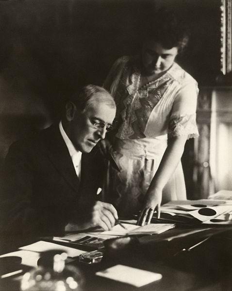 Incapacitation of the President On October 2, 1919, President Woodrow Wilson suffered a serious stroke that left him paralyzed on his left side and blind in his left eye Wilson did not meet with his