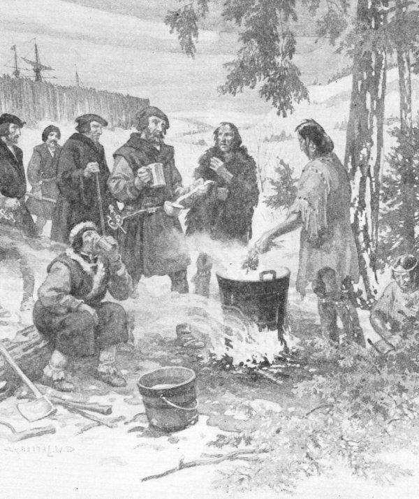 Cartier and his crew had to spend the winter in amongst the Iroquois. The kidnapping of 2 of their people plus the refusal to follow their advice led to a strained relationship between the two groups.