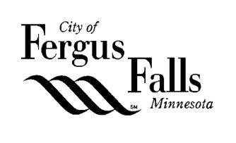 Employment Application City of Fergus Falls ~ 112 West Washington ~ Fergus Falls, MN 56537 ~ Phone (218) 332-5400 1) Title (of specific position you are applying for) 2) Date of Application 3) Date