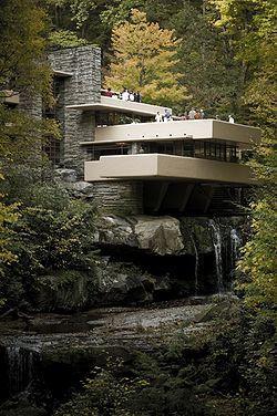 Architecture Frank Lloyd Wright an American architect, interior designer, writer and educator, who