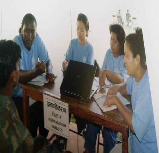 documenting human rights situation during the conflict period and monitoring in changed context UN peacekeeping, as the 6