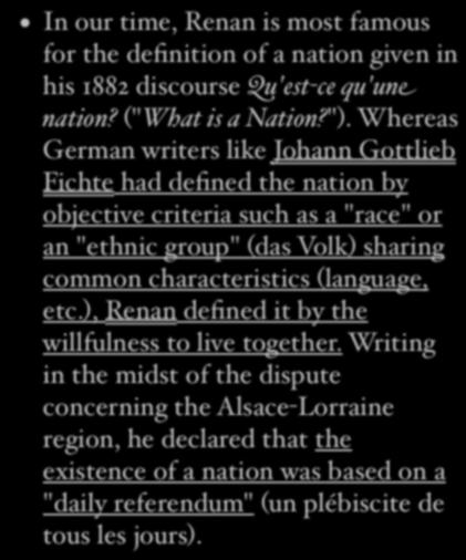 Writing in the midst of the dispute concerning the Alsace-Lorraine