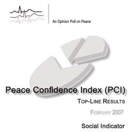 Peace Confidence Index (PCI) Litigation & polling Issue 1, Vol.