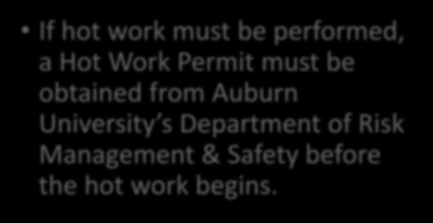Auburn University s Department of Risk