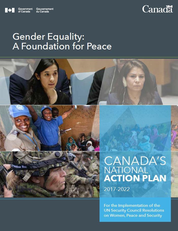 Women Doctors & Women, Peace and Security Doctors have a unique role to play in supporting Canada s National Action Plan on Women, Peace and