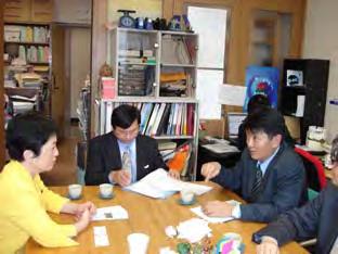 Burma (LDB). Meeting with Japanese lawyer Mr. Watanabe and Mr. Hisao Tanabe Meeting with Japanese MP Mrs.