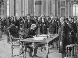 The Road to War video notes, graphics below Germany signs the Treaty of Versailles 12. What event forced the U.S. to end isolationism and enter WWII? Road to War Video Notes 13.