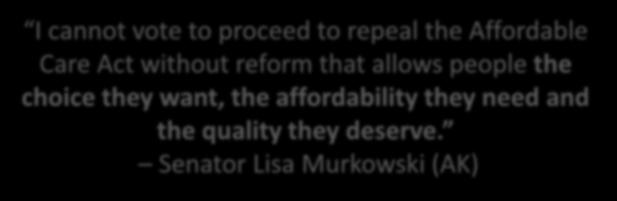Murkowski (AK) all publicly stated their opposition to the