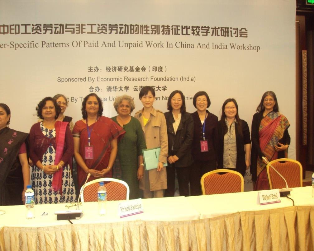 Informality and Feminisation of Urban Poverty in India at International Workshop on Pattern of Paid and Unpaid Work in Indian and China,organized by Economic Research FoundationDelhi, Tshinghua