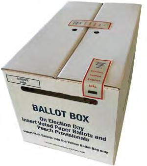 Even if one of the poll workers wants to cast their own ballot, please wait and let another member of the