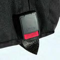 Red Tab Lock The touchscreen security bag comes secured with a red tab lock that is removed when setting up