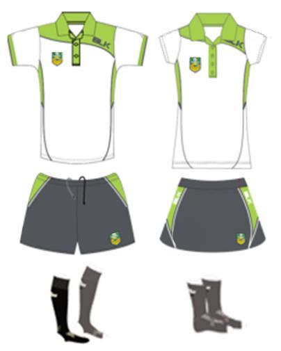 Page 5 As this is a National Tournament, referees are to wear the Official TFA Green, White and Grey uniform, and have a choice of wearing either the long knee length socks, or short ankle socks.