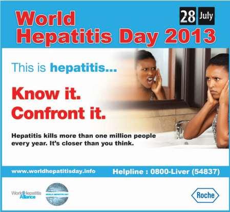 PB Members News Update Roche A public awareness program World Hepatitis Day