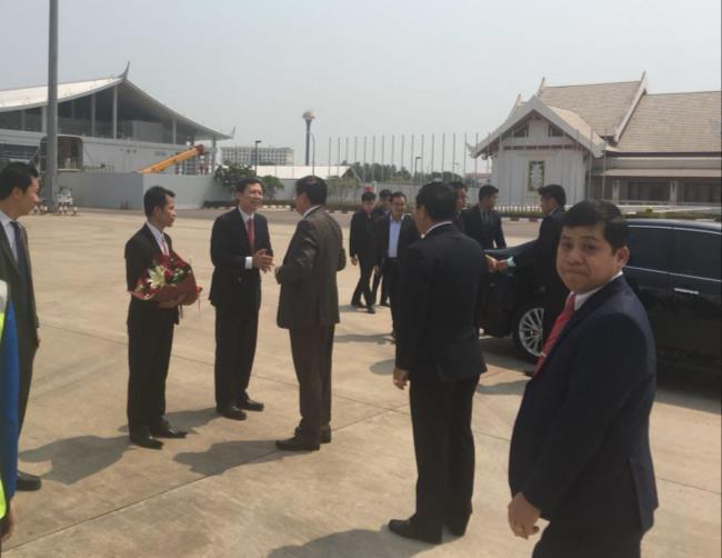 of Cambodia to Lao PDR sent off and