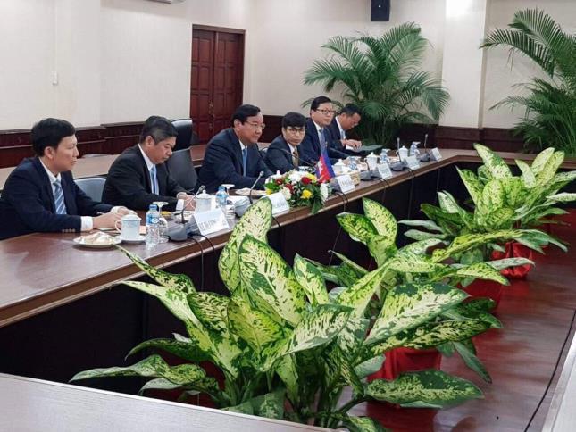 CHENG Manith, Ambassador of the Kingdom of Cambodia attended the bilateral meeting between H.E Mr.