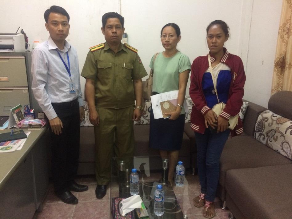 The Royal Embassy of Cambodia has intervened to release one Cambodian worker in Luang Prabang province The Royal Embassy of Cambodia to Lao PDR has intervened and coordinated with Ministry of Public