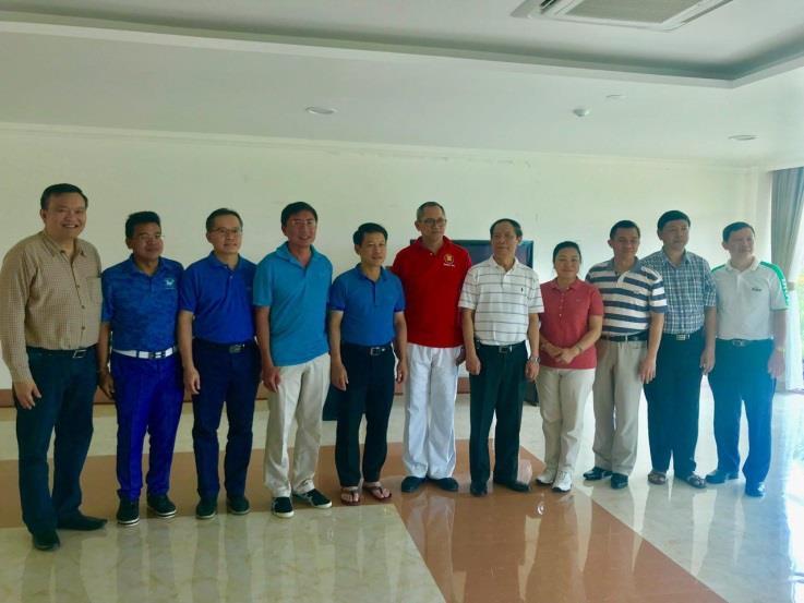 H.E CHENG Manith, Ambassador of the Kingdom of Cambodia to Lao PDR participated in the Friendly Golf Game and Lunch H.E CHENG Manith, Ambassador of the Kingdom of Cambodia to Lao PDR met with H.