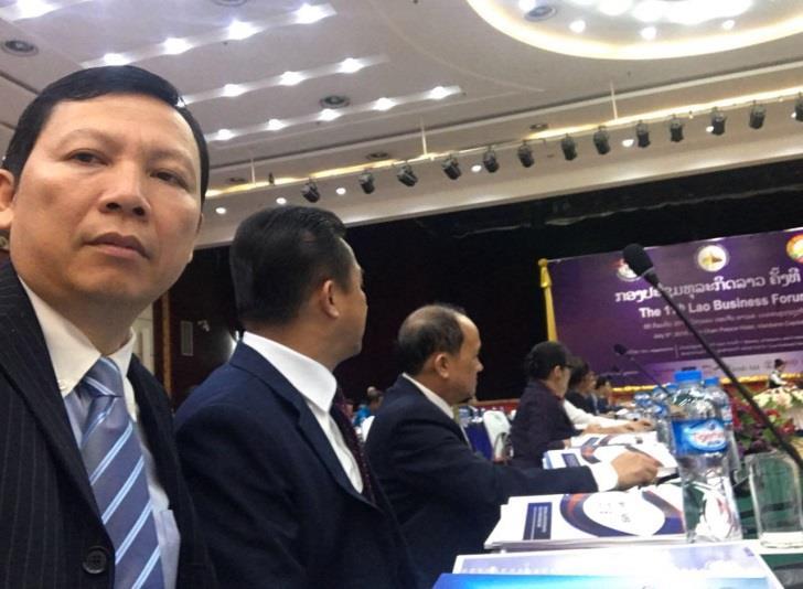 CHENG Manith, Ambassador of the Kingdom of Cambodia attended the 11 th Lao Business Forum on 5 July 2018 at the Don Chan Palace Hotel. H.E Mr.