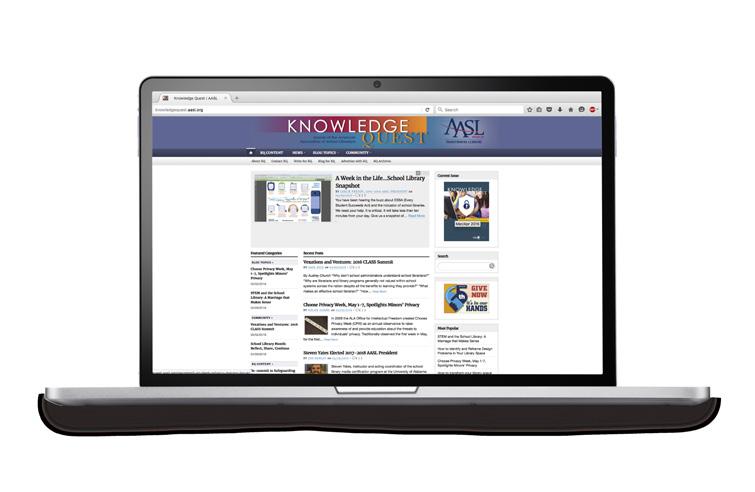 ABOUT Knowledge Quest (KQ ) is the vehicle for school librarians to transform learning.