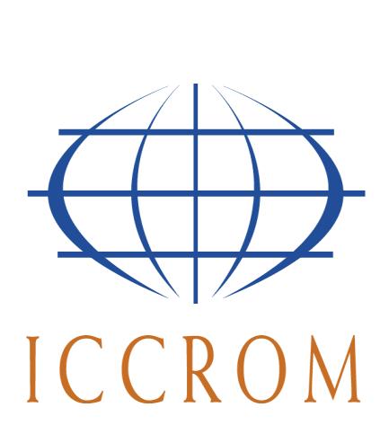 Training with ICCROM.