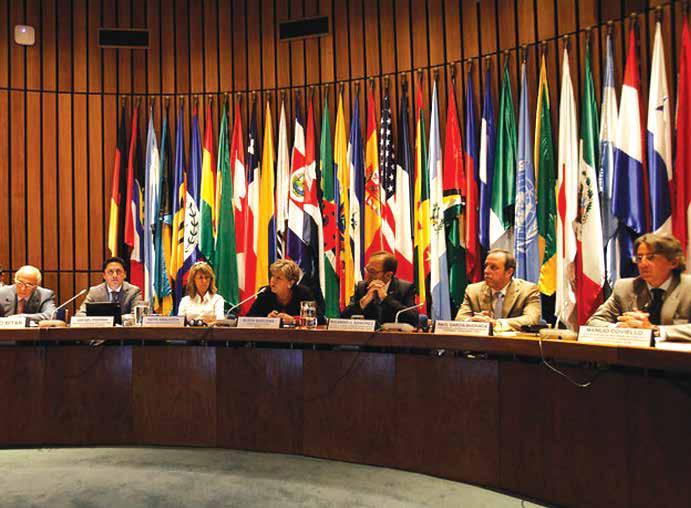 Economic Commission for Latin America and the Caribbean ECLAC two regional bodies UNASUR and CELAC was a significant qualitative leap towards putting natural resources at the centre of the discussion
