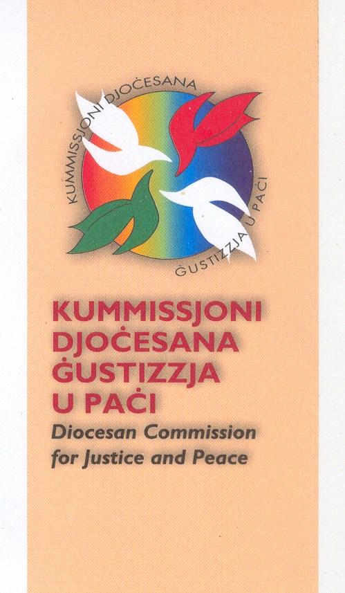 KUMMISSJONI DJOĊESANA ĠUSTIZZJA U PAĊI L-20 Ħarġa Settembru 2012 E-Newsletter tal-kummissjoni Ġustizzja u Paċi Il-Konferenza Ewropea tal-kummissjonijiet IL-KURJA TAL-ARĊISQOF Archbishop s Curia