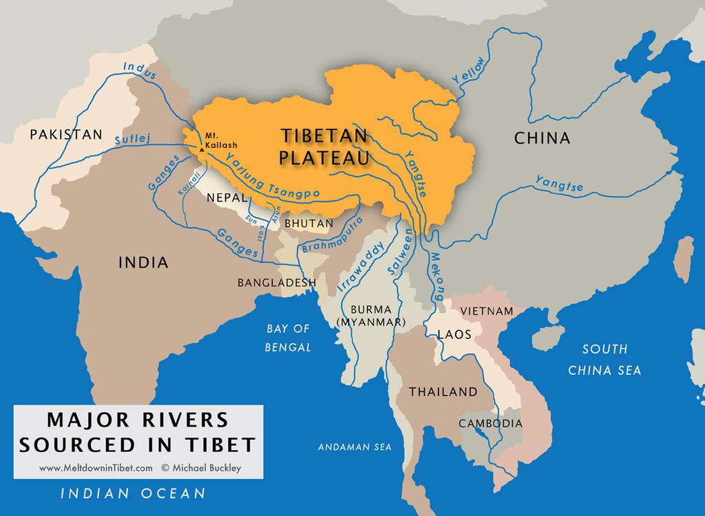 Background Information A Pre-invasion Tibet Situated in a plateau region in the heart of Asia, Tibet constitutes Earth s highest region with an elevation of 4,900 meters.