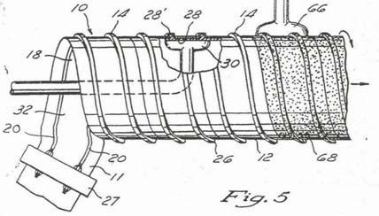 pipe ). 317 patent, Abstract. Metal pipe has had difficulty competing with concrete pipe due to a combination of strength problems and its lack of hydraulic efficiency.