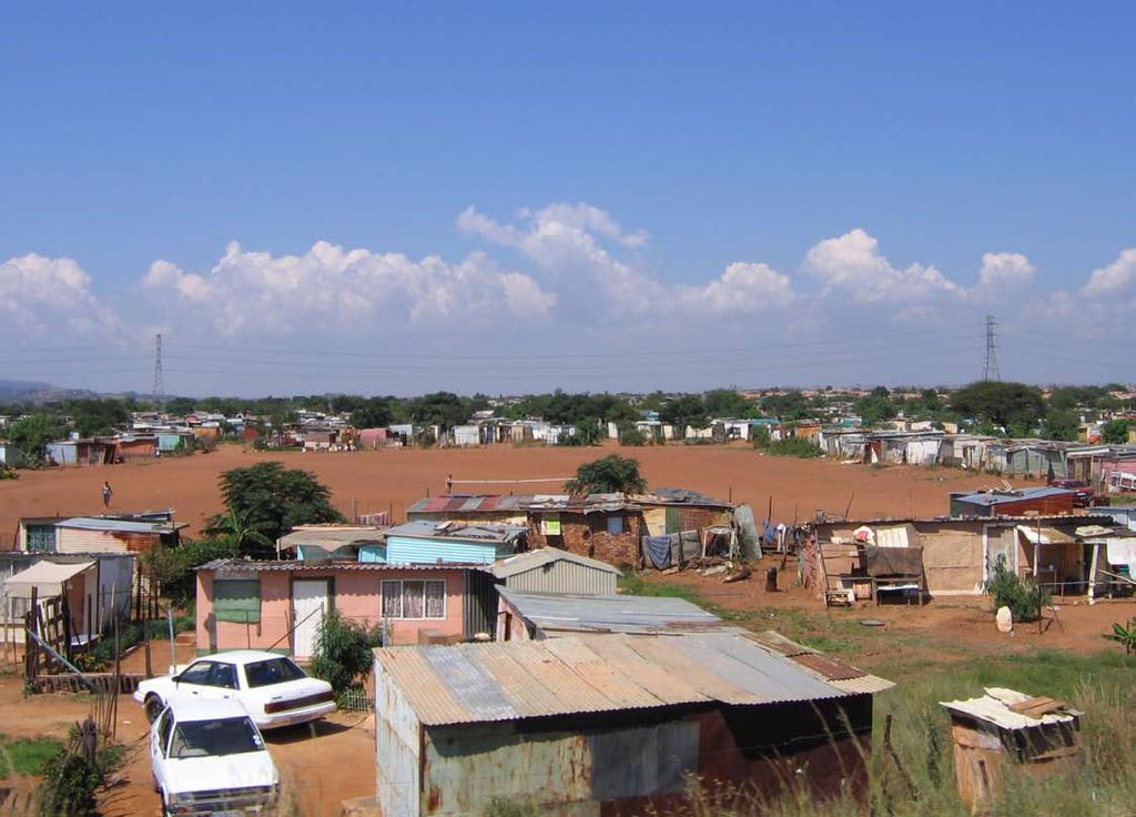 INFORMAL SETTLEMENTS - ENVIRONMENTS OF FLUX Architecture and society represent a complex system