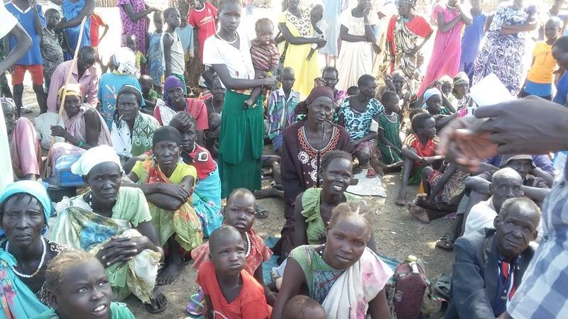 IDPs at Wechjony Village in