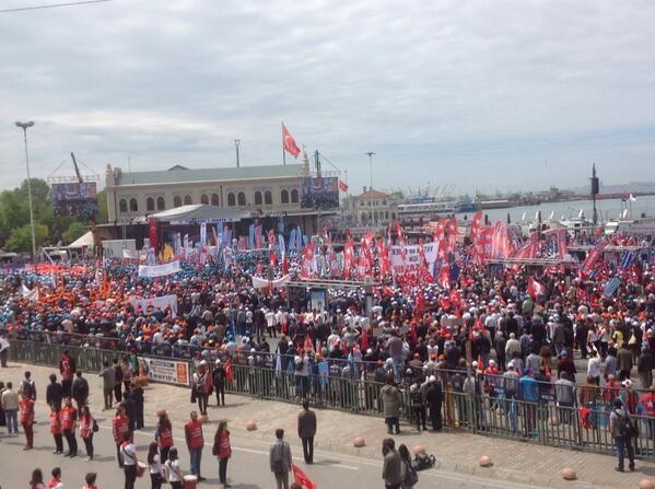 International News Bulletin of the Workers Party (Turkey) No: 17 9 May 2014 THE BEFITTING MAY DAY WAS CELEBRATED WITH AND WITHOUT THE WORKING CLASS!